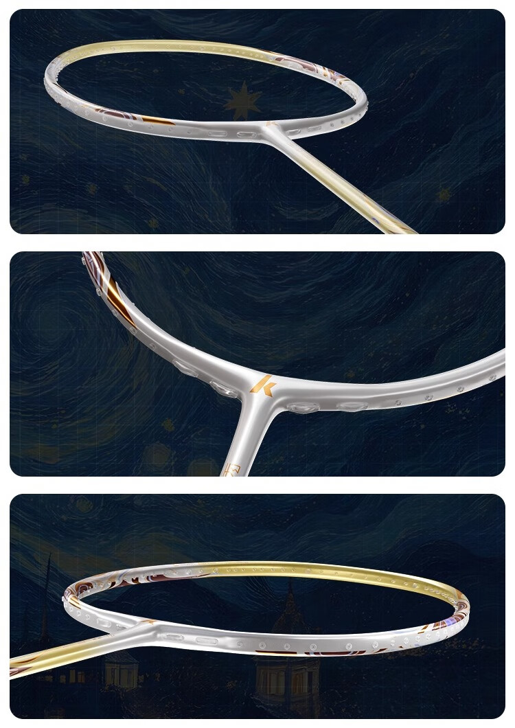 KAWASAKI New Galaxy Ultra-Light Full Carbon Badminton Racket Entry-Level Advanced Youth Adult Universal Racket 20