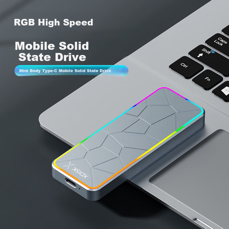 Портативный твердотельный накопитель Xiaopan (XDISK) M Series 512 ГБ, USB 3.2, Type-C, противоударный