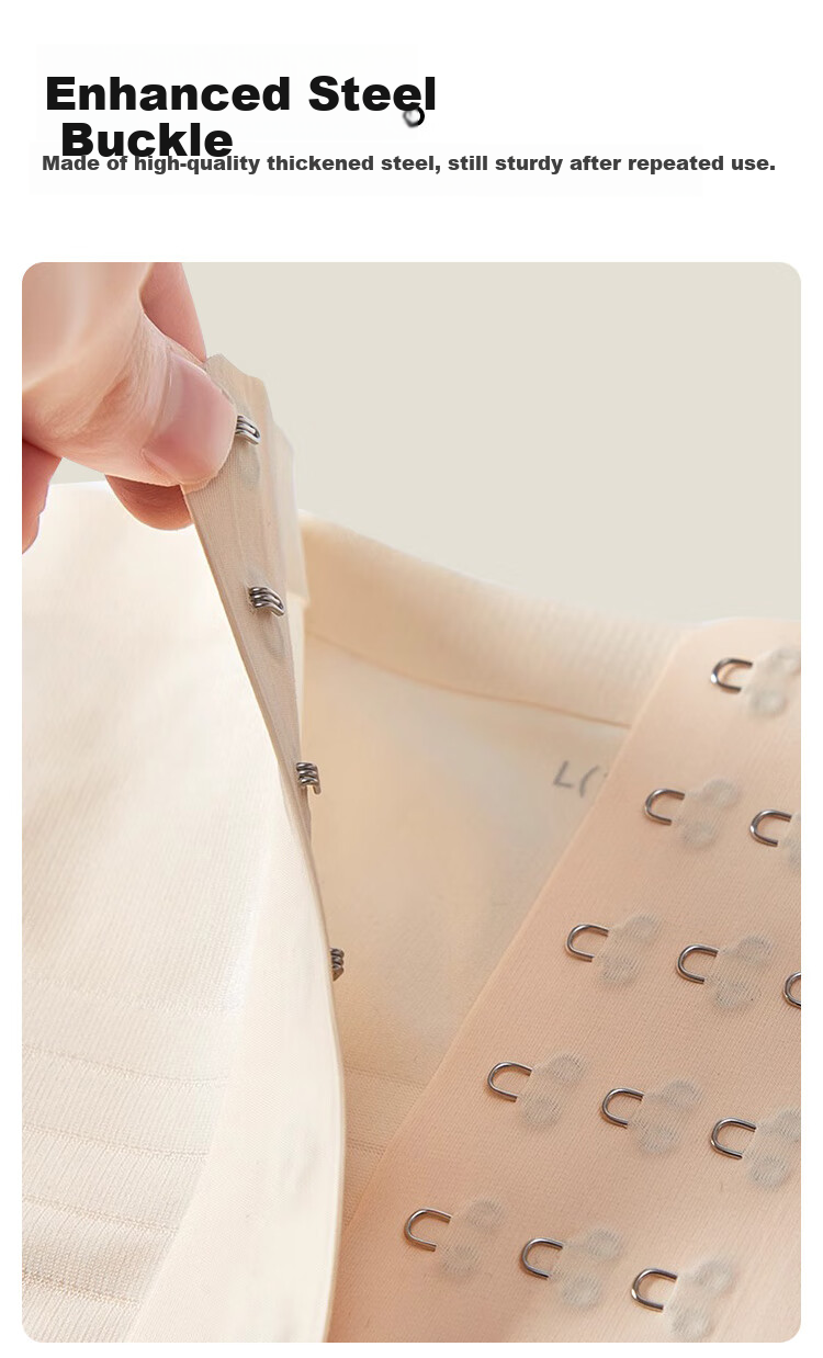 FitonTon Waist Trainer for Women, Shaping Belt, High-Elastic Postpartum Body Shaper, Adjustable Button-Up Tummy Control Belt 12