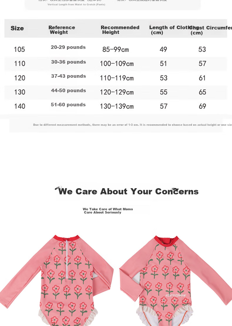 Adoreswim 2024 New Fashion Trendy Cute Style Girls' Summer Swimsuit Set, Two-Piece, Size 105 37
