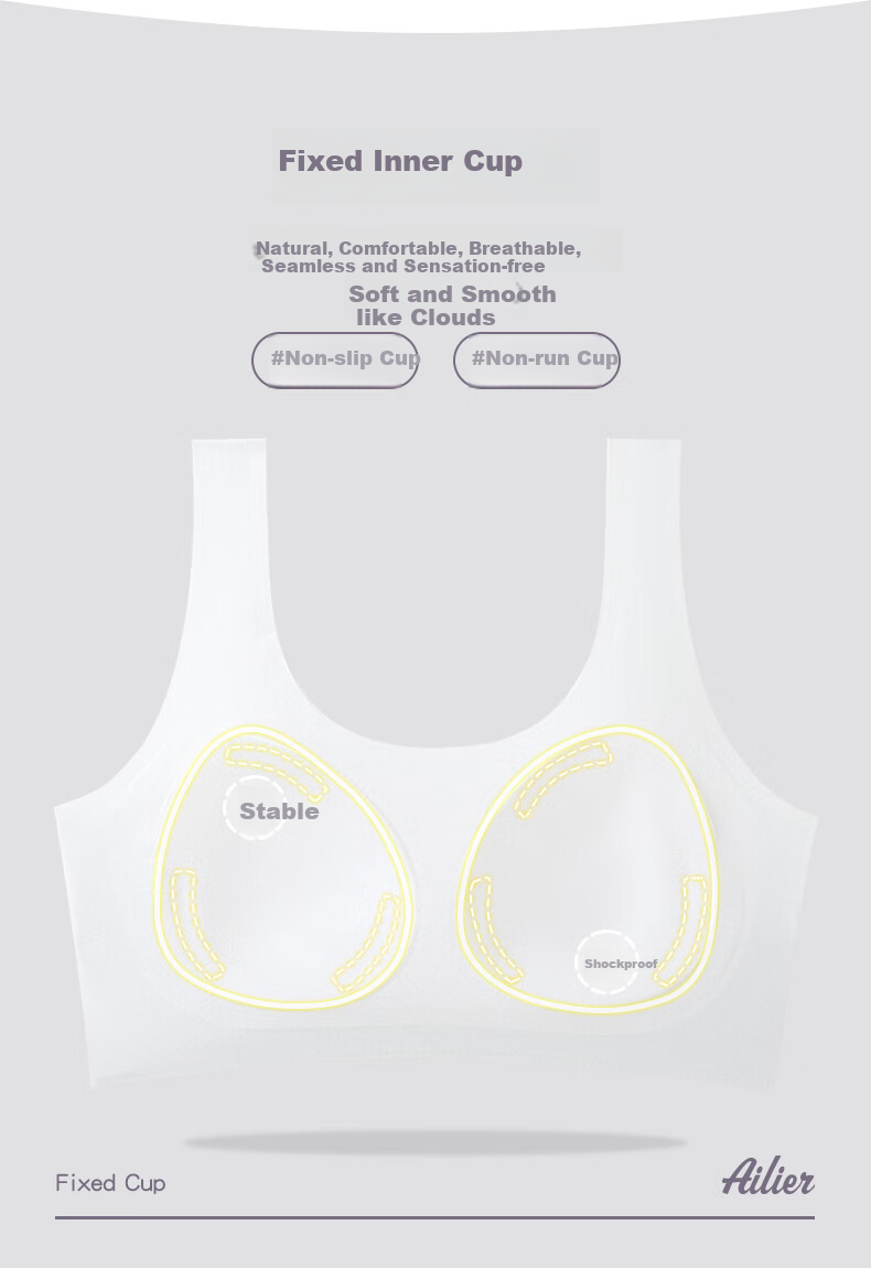 Ailier&ouluola Girls' Underwear Bra for Students And High School Students Aged 15-18, Puberty Training Bra, Small Vest 6262 Green Skin L 8