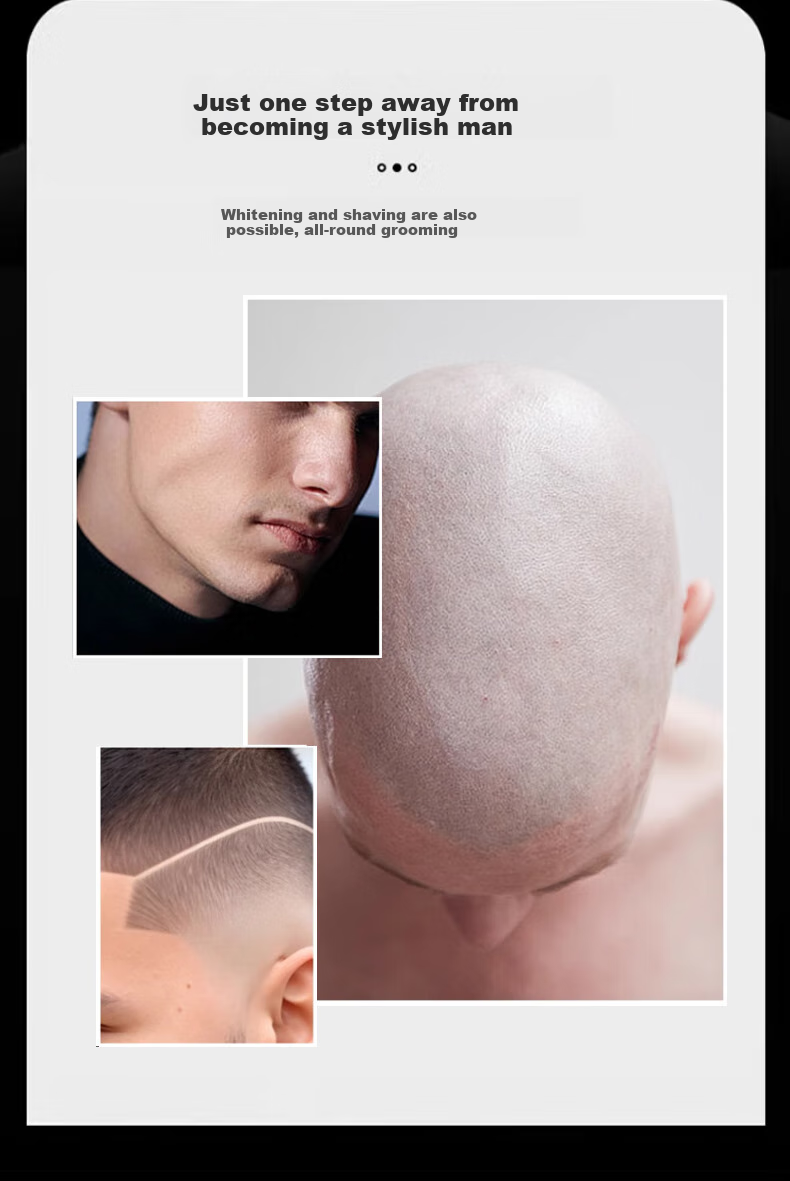 Yier [Germany] Electric Shaver with Brightening Function, New Magnetic Levitation Hair Clipper for Shaving Head, Professional Hair Salon Use, Reciprocating Razor for Shaving Head, YLF-999 4