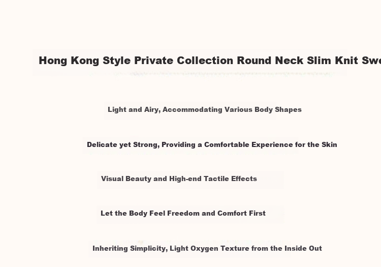 DME Winter Port Style Low Round Neck Slim Fit Concealing Long Sleeve Knit Top for Women Off-White M 2