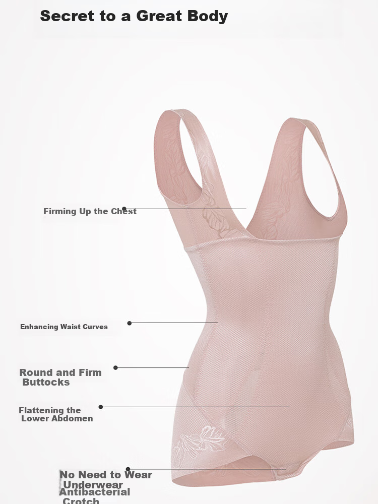 Aimer Women's Shaping Bodysuit with Tummy Control And Butt Lifting, AM358961, Black, Size 165 3