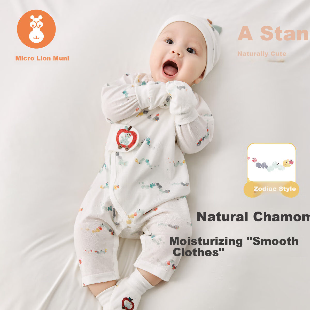 Wismorni [Antibacterial And Anti-Mite] Newborn Onesie, Summer Thin Style, Baby Clothes, Infant Summer Outfit