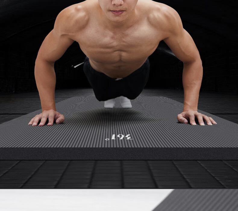 361° Men's Fitness Mat, Non-Slip Home Exercise Mat, Yoga Mat, Floor Mat, Soundproof, Shock-Absorbing, Extended to 2 Meters And Widened for Wome 7