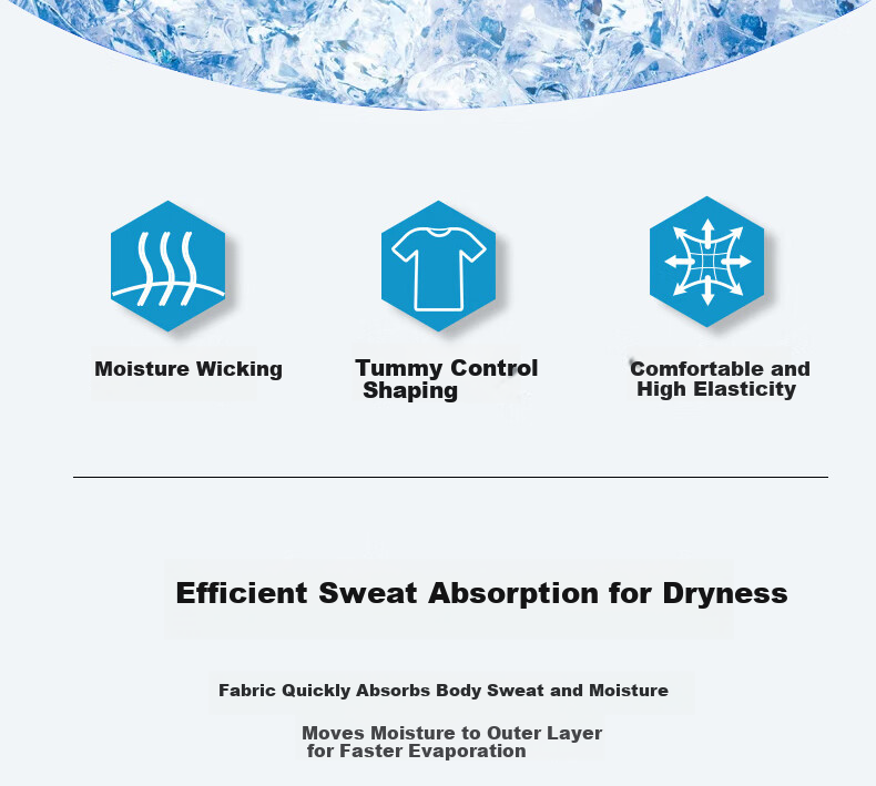 MiiOW Ice Silk Sports Tank Top for Men, Summer Quick-Dry Mesh Breathable Sleeveless T-Shirt Fitness Wear, Father's Day Gift 3