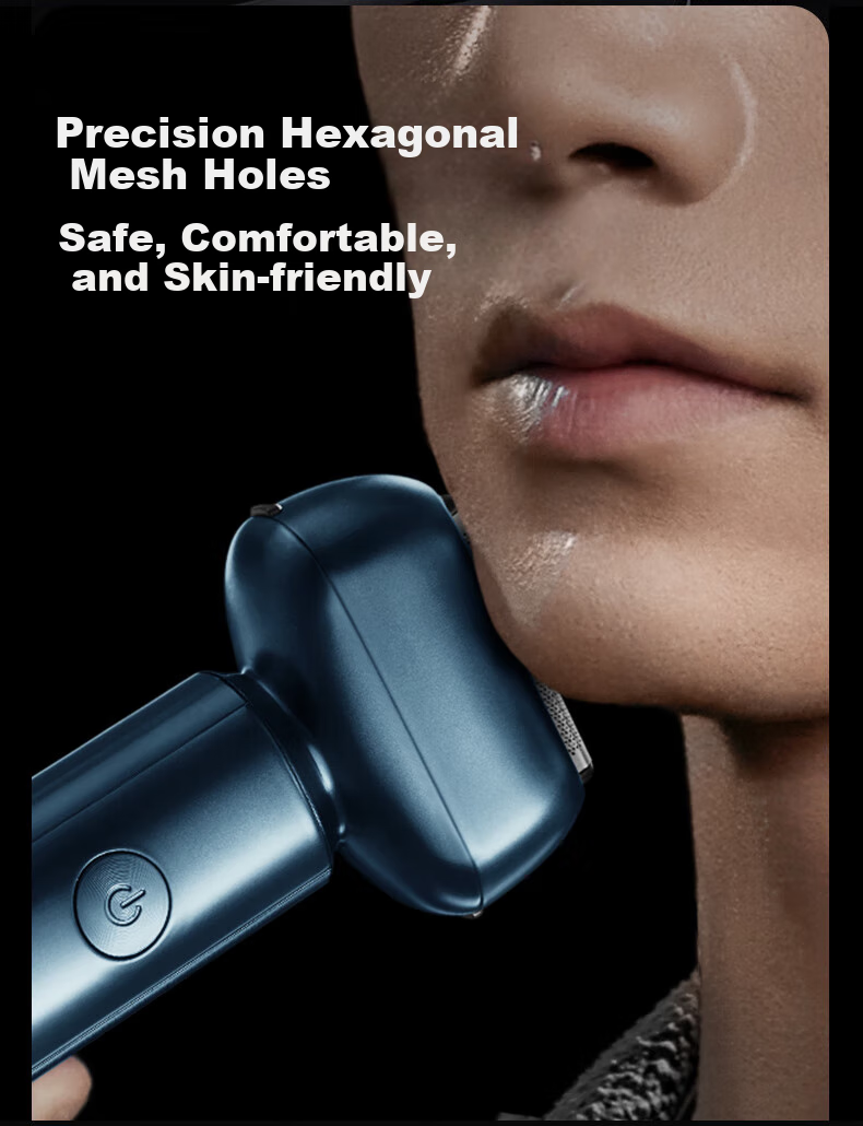 FLYCO F005 Electric Shaver Men's Electric Reciprocating Razor Full Body Washable Portable Birthday Gift for Boyfriend Husband Father Starry Gray 11