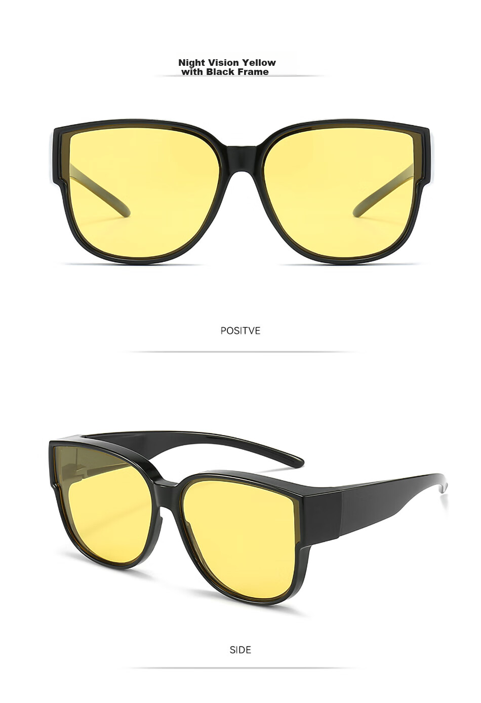 DRATRA Sunglasses Clip-On for Men And Women, Compatible with Prescription Glasses, for Driving, Fishing, And Sun Protectio 8