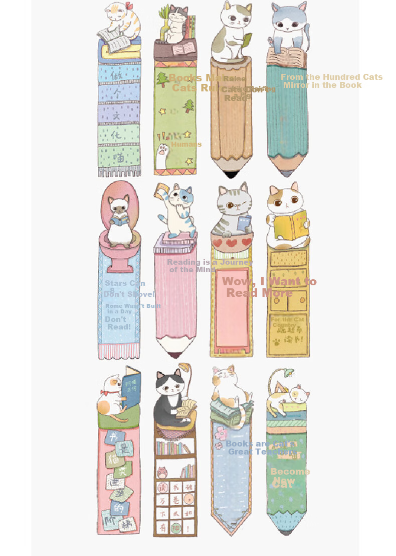 Jiamo Classical Chinese Style Bookmark, Beautiful Traditional Culture, Twenty-Four Solar Terms, Cute Inspirational Cards for Students, Motivational Gift for Classmates, Christmas And New Year Present, Souvenir 9
