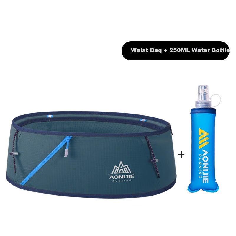 AONIJIE Running Waist Pack for Men And Women, Sports Waist Belt, Outdoor Fitness Hiking Marathon Invisible Phone Pouch