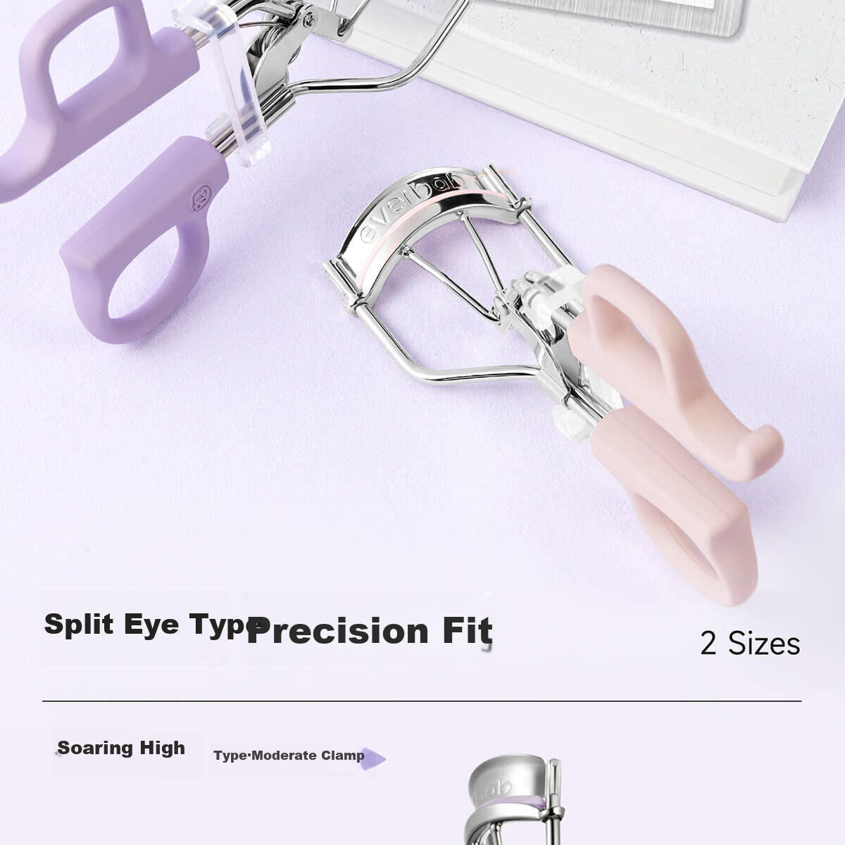 Everbab Aibella Ultra Wide-Angle Frameless Comb Eyelash Curler Suitable for All Eye Shapes, Gentle on Eyelashes 4