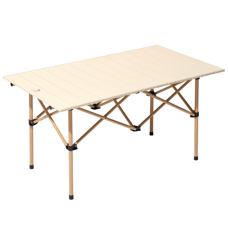 CAMEL Outdoor Folding Table and Chair Camping Equipment Set Egg Roll Table Picnic Camping Furniture 174BL03654