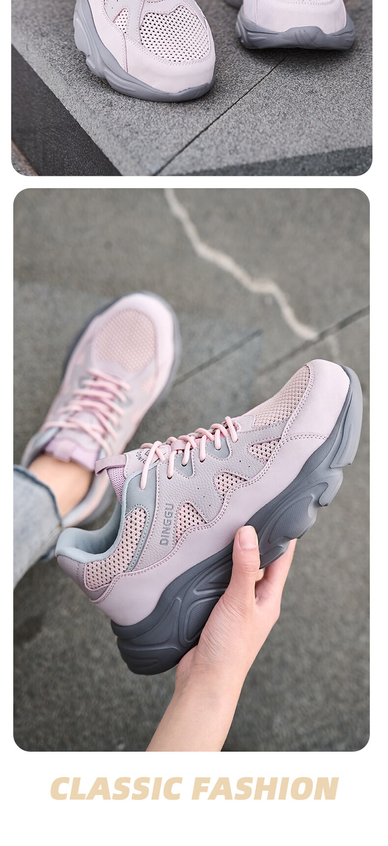 Dinggu Safety Shoes Unisex Work Steel Toe Anti-Smash Anti-Puncture Construction Shoes JD1578miW37 3