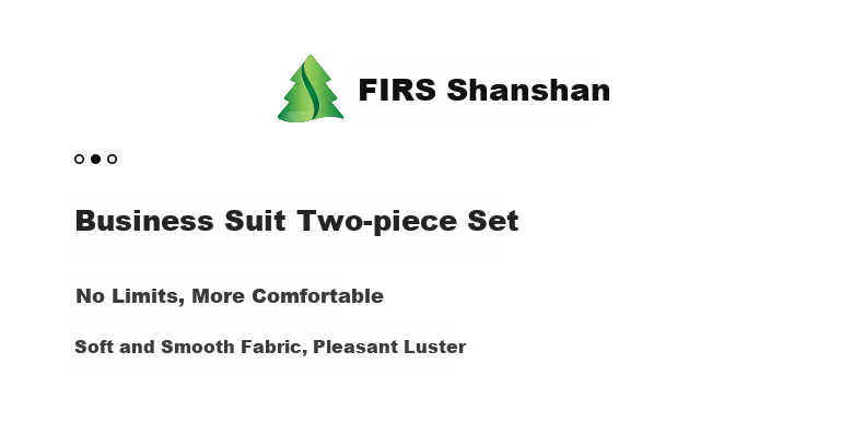FIRS Suit Set for Men, Slim Fit Professional Formal Suit Set, Business Casual Striped Groom Wedding Suit, Men's Clothing 1