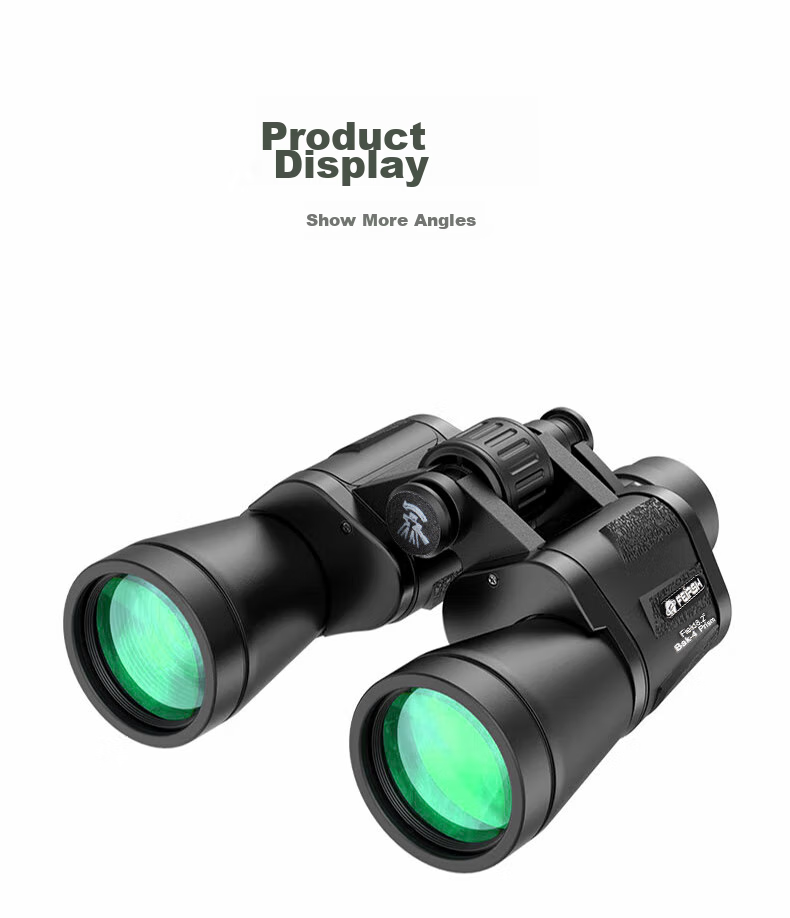 FEIRSH Binoculars, High Magnification, High Definition, Portable, for Adults And Children, Concert Viewing, Non-Night Vision, Bird Watching Telescope, 10x50 T18 17
