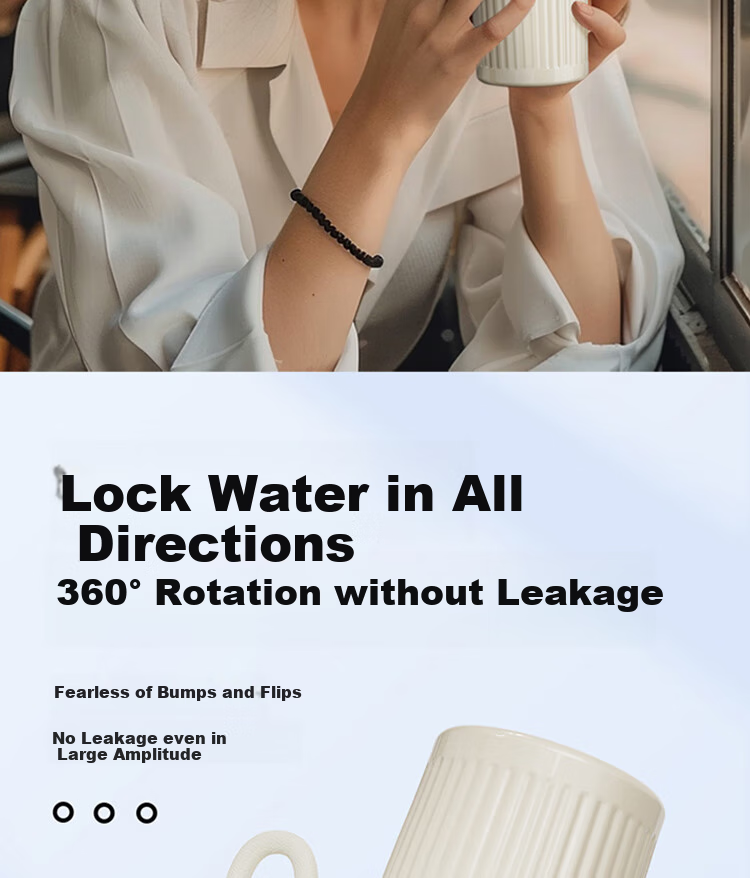 Baishikele Insulated Mug, Pocket Coffee Cup, 316 Stainless Steel Water Bottle, Stylish Straw Cup, 400ML 11