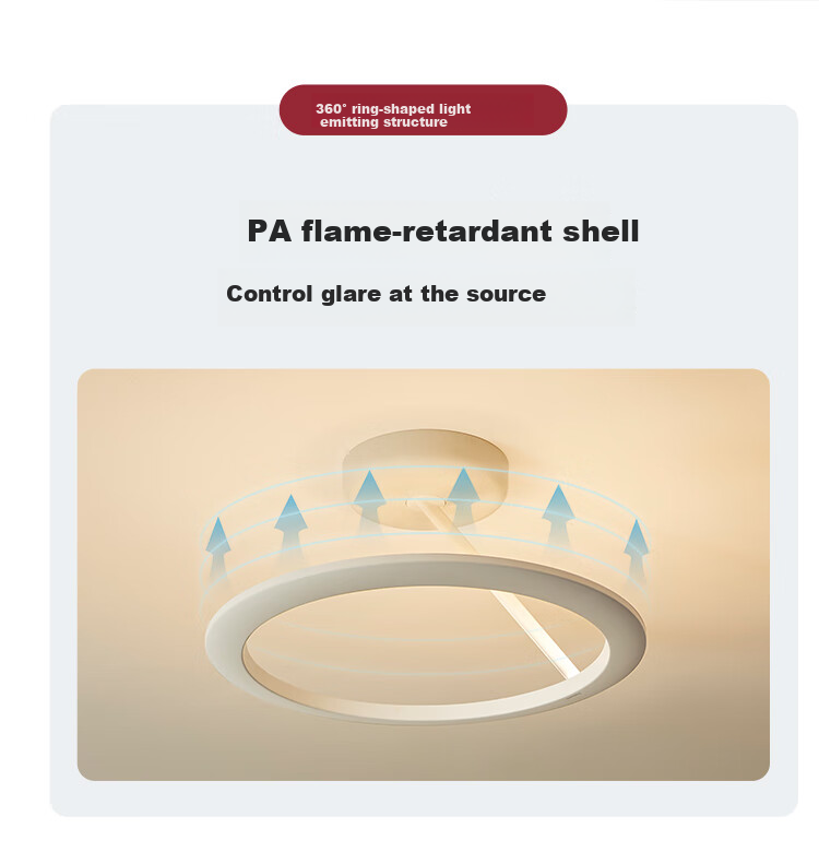 Paulmann P German Eye-Protecting Ceiling Light, Angel Ring Mother And Baby Lamp, Bedroom Living Room Light, Children's Study Full Spectrum Lighting Fixture 11