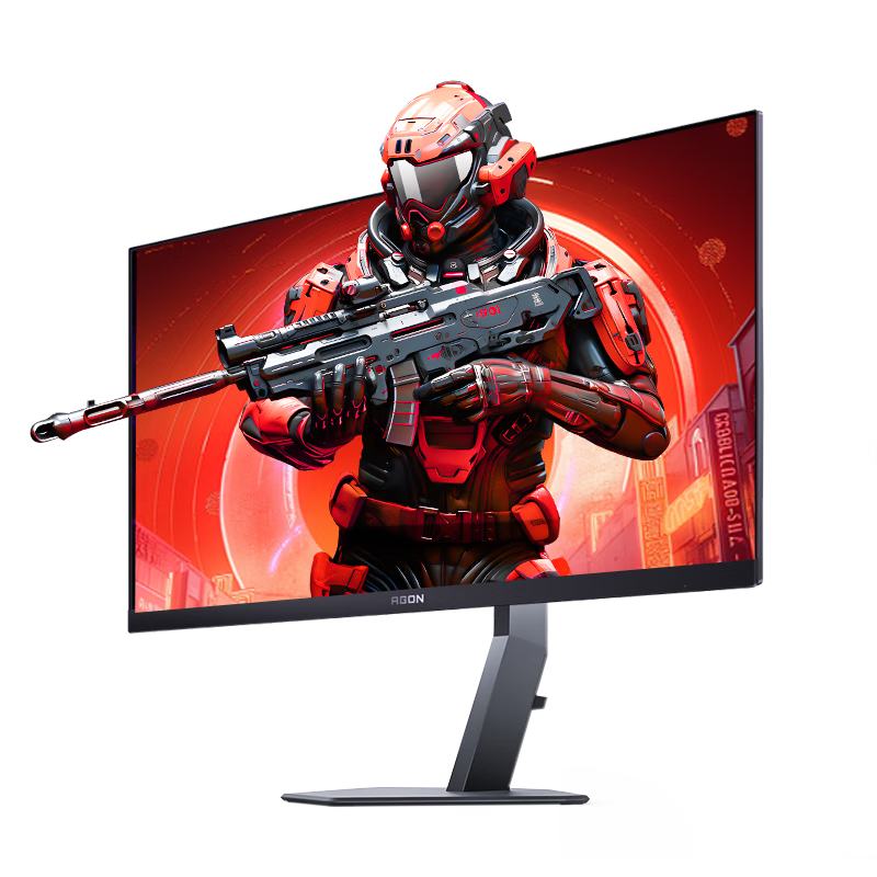 AOC 27-Inch 4K 240Hz Dual-Mode 480Hz Original Module DP2.1 HDR400, Round Polarized Eye Protection, Hardware Low Blue Light Gaming Monitor AG276UZ