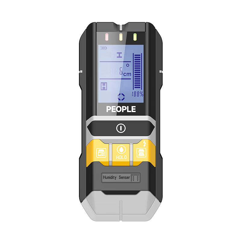 People Multifunctional Wall Detector Metal Rebar Wire Water Pipe Wood Detector Live Cable Pipeline Locator