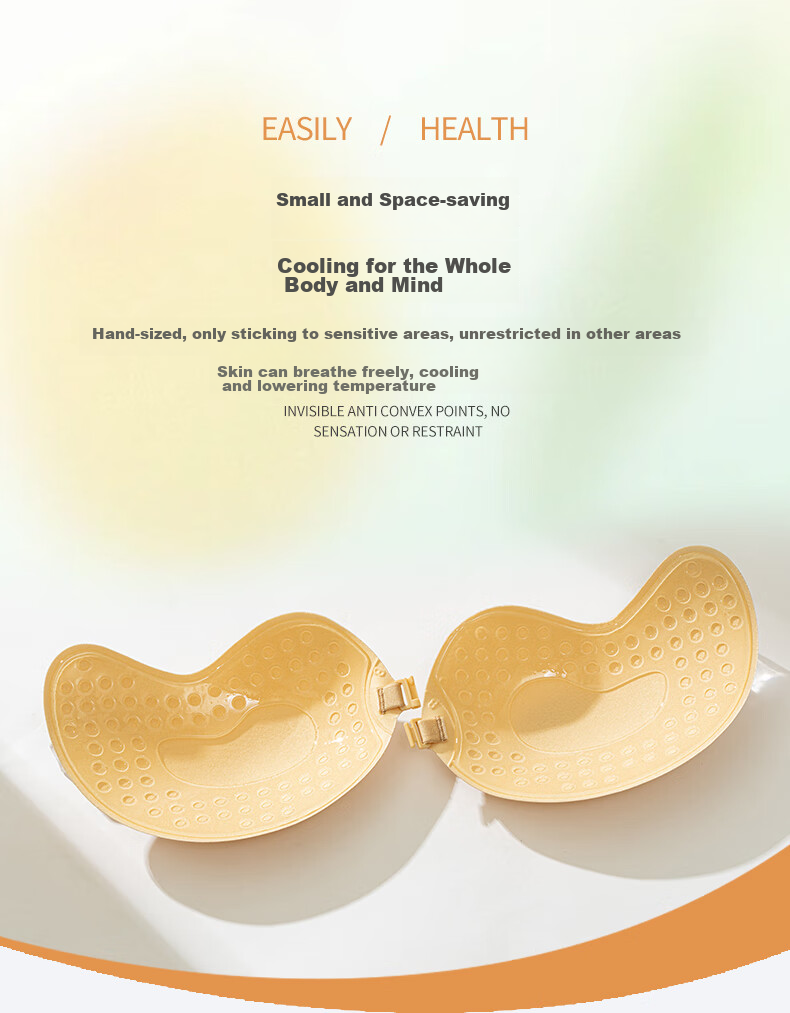 LangSha Silicone Breast Pads, 2024 New Invisible Bra, Push-Up Breast Pads, Wedding Dress, Women's Small Breast Nipple Covers, Beautiful Back Underwear 9