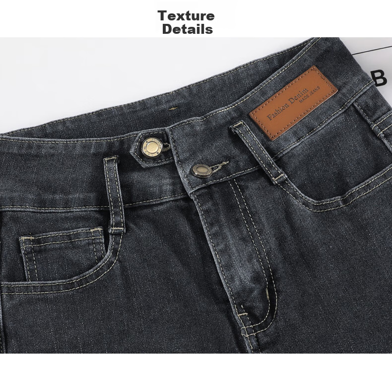 LangSha High-Waisted Jeans for Women, Spring And Autumn Tight-Fitting High-Elasticity Leggings, Slim-Fit Skinny Pants 19