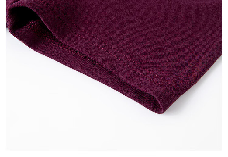 Vimly Dopamine Color Short-Sleeve T-Shirt for Women, Summer New Style Versatile Round Neck Loose Base Top, Dark Burgundy, S 11