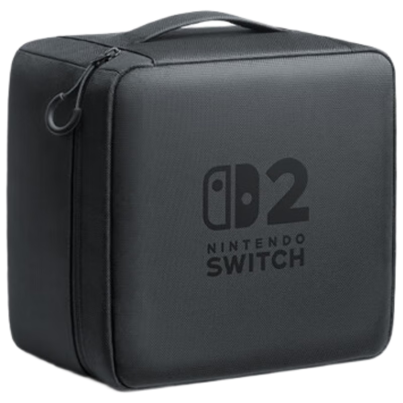 NINTENDO SWITCH Second-Generation Game Console Storage Case, Complete Set, Hong Kong Version, Black Original Version, Switch2 Multifunctional Portable Shockproof Large-Capacity Storage Box, Accessories