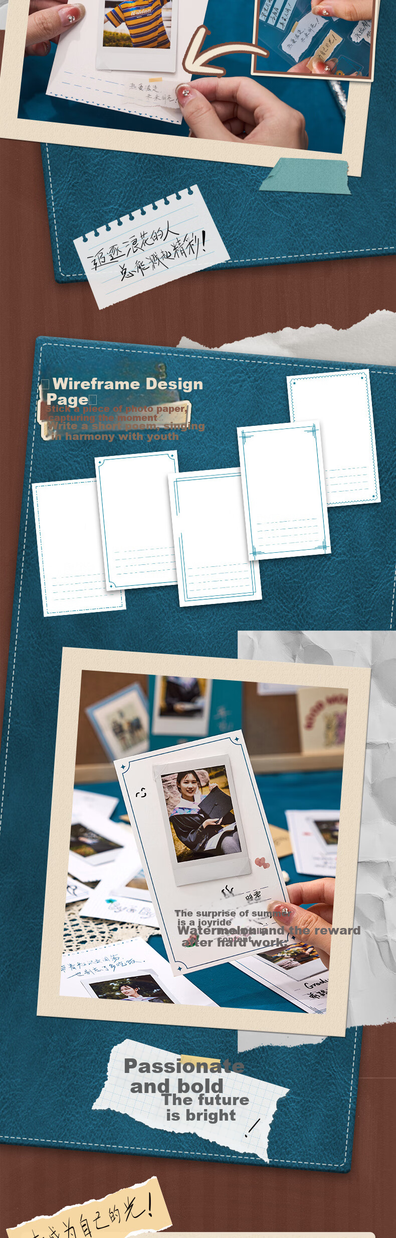 INSTAX Fuji Instant Camera, Time Capsule, DIY Photo Album 4