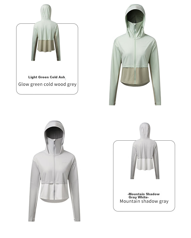 TOREAD Knitted Sun Protection Clothing for Women, Spring And Summer UV-Resistant Skin Coat, UPF50+, Cool-Feeling Outdoor Windbreaker, Breathable Sun Protection Garment 9