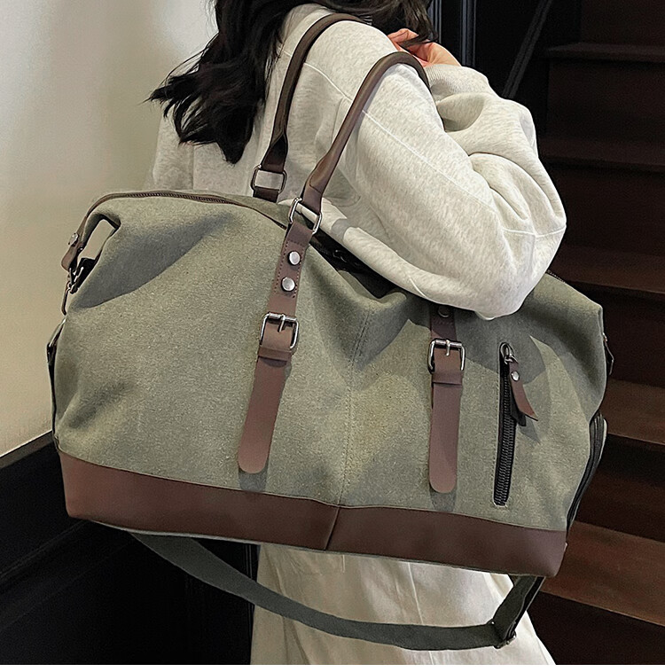 Banzheni Travel Bag for Men And Women, Large Capacity, Can Be Attached to Luggage Handle, Storage Bag for Maternity Leave, Business Trip, Fitness, Handheld And Crossbody Bag 11