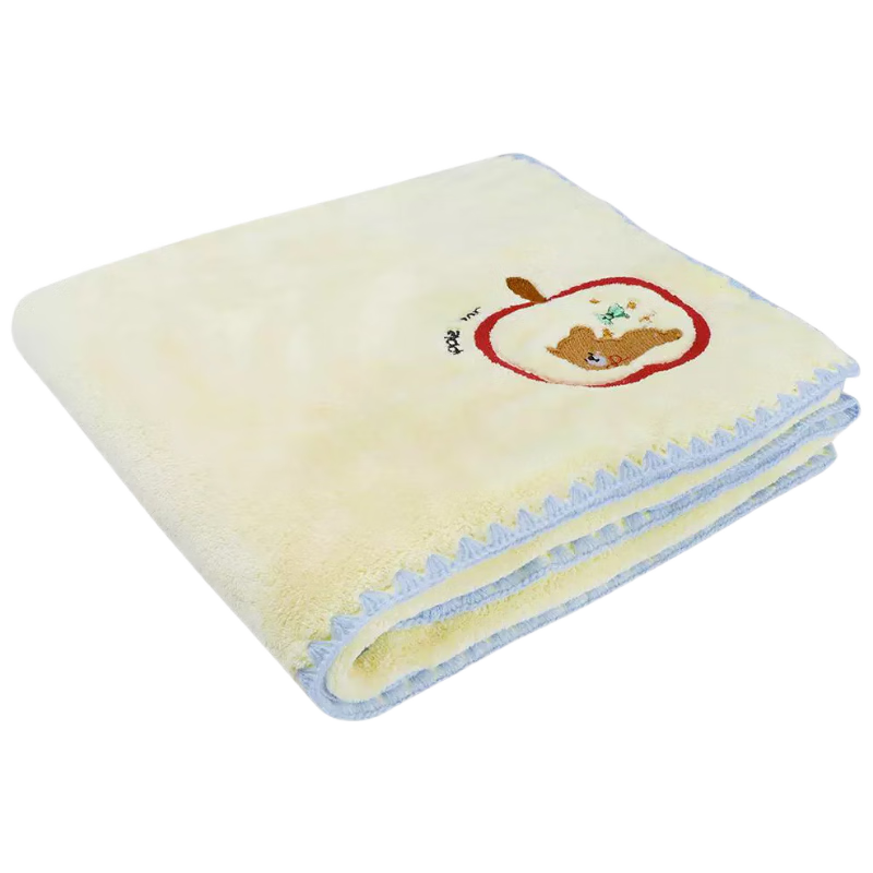 Fanyejia Cute Coral Fleece Bath Towel for Women, Home Use, Absorbent, Quick-Drying, Lint-Free, Thickened, Suitable for Student Dormitory, Large Bath Towel for Sports