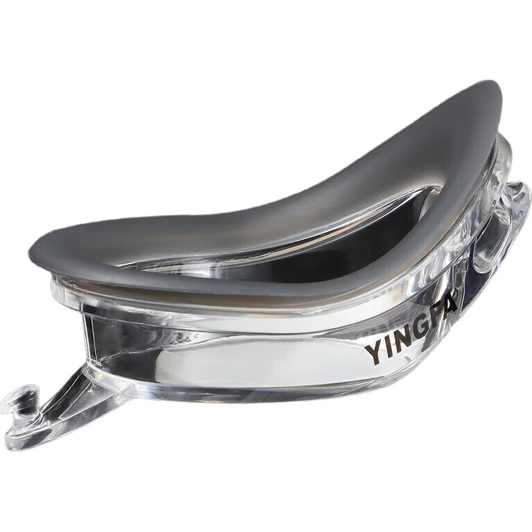 Очки для плавания YINGFA Y570AF, прозрачно-черные, антифог, для соревнований и тренировок, унисекс