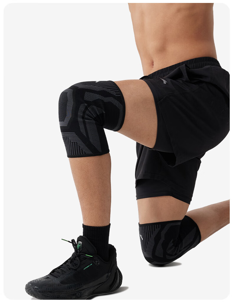 ANTA Knee Brace Sports Warm Support for Men and Women, Specially Designed for Old Cold Legs, Running, Meniscus Injury, Arthritis, Basketball and Badminton Knee Support 9