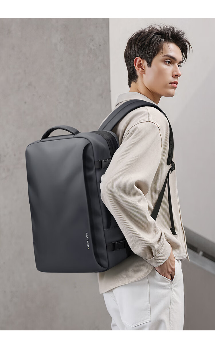 GOLF Backpack for Men, Travel Backpack with Multiple Compartments, Wet And Dry Separation, Business Trip Backpack, 17.3-Inch Laptop Bag, Student Schoolbag 4