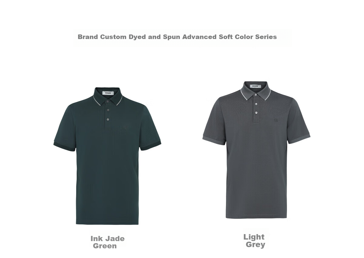 DIKENI [Closet Fashion Single Item King] Skin-Friendly Taiji Cotton Summer Classic Versatile Short-Sleeve Polo Shirt 13