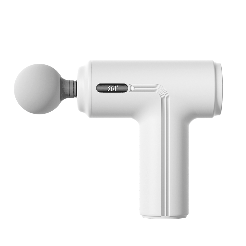 361° Massage Gun, Deep Muscle Relaxation Massager, Portable Silent Cervical Fascia Gun, Fitness Waist And Leg Massager, Gree