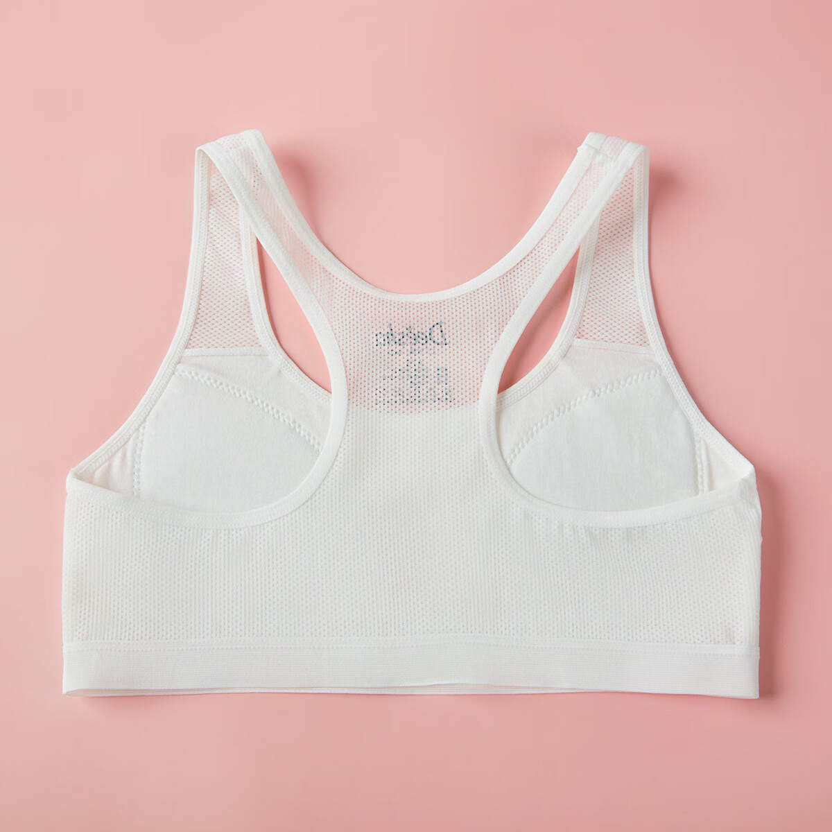 DEESHA Girls' Breathable Thin Cotton Bra Set for Growth Stage Ages 6-12 (2 Pieces)