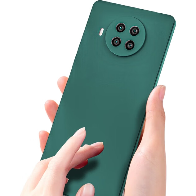 Чехол HotFire для Xiaomi Redmi Note 9 Pro, защита объектива, матовый силикон, противоударный, лавандовый серый