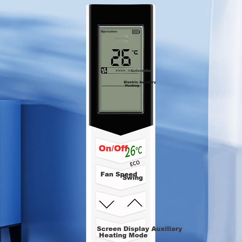 Dongpuli Universal Remote Control for Midea Hualing Air Conditioners, Suitable for Wall-Mounted Units, Floor-Standing Units, And Central Air Conditioning Units RN02D/02A/02J/BG 08CA 2