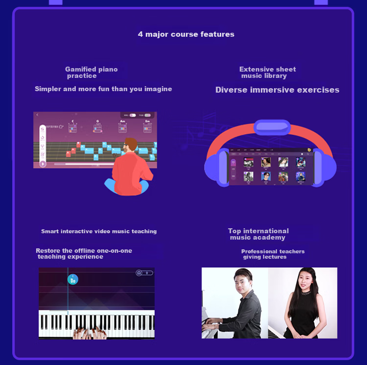 MOSEN MS-100M Digital Piano, Youth Series, 88 Weighted Keys, Electronic Digital Piano, Wood Grain Color 11