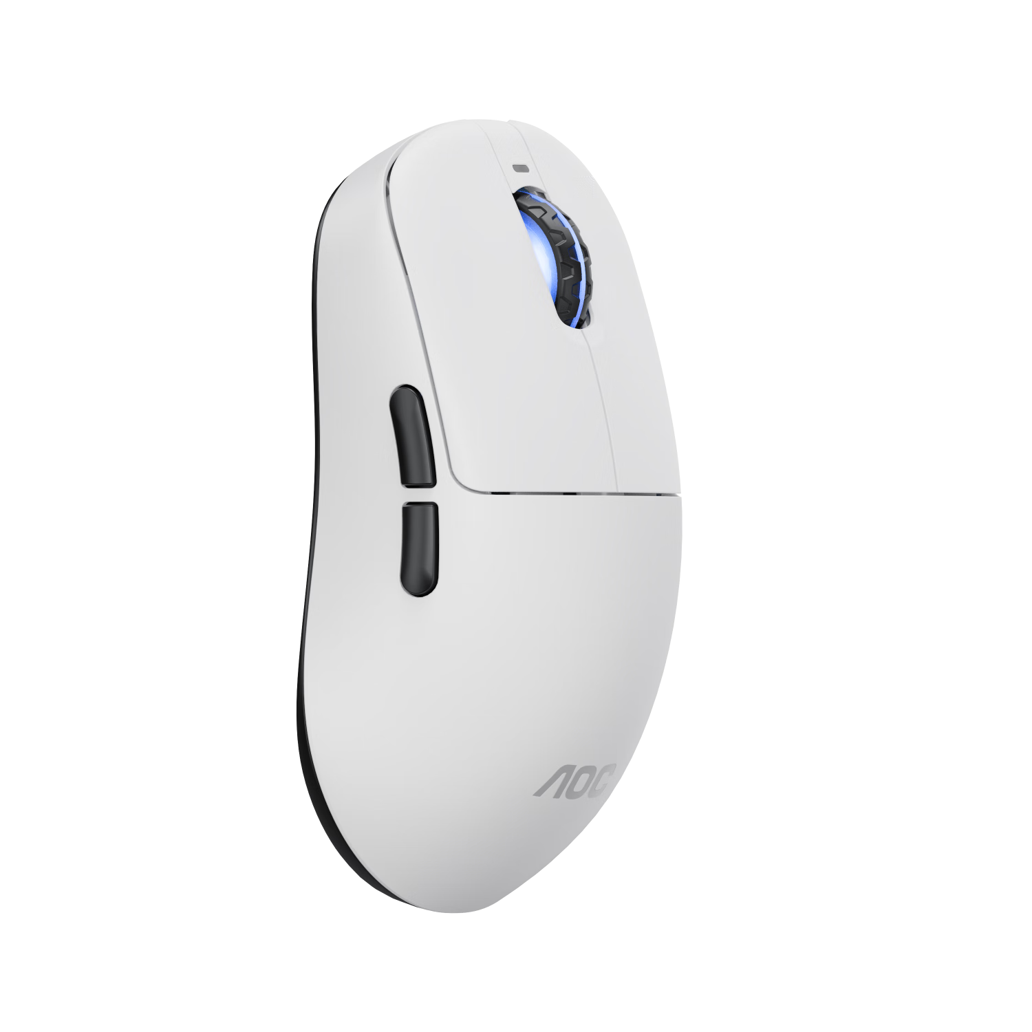 AOC GM900Pro Wireless Bluetooth Tri-Mode Mouse Lightweight PAW3395 Wireless 8K Report Rate Laptop Desktop Large Hand White
