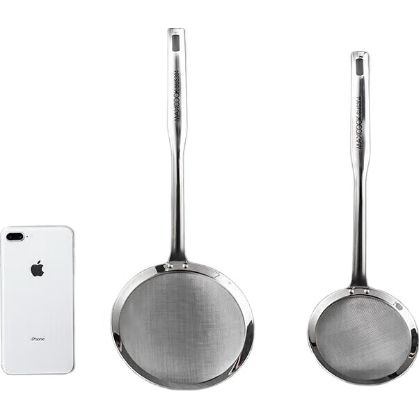 MAXCOOK Ситечко для муки и продуктов, нержавеющая сталь, 15 см, MCCU2434
