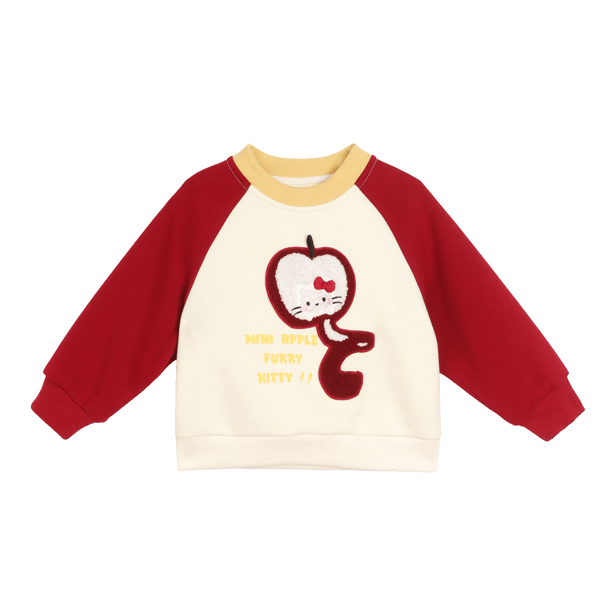 LUSON Little O Dad Baby Girl Toddler Raglan Sleeve Autumn Cartoon Cute Casual Sweatshirt New Year Outfit