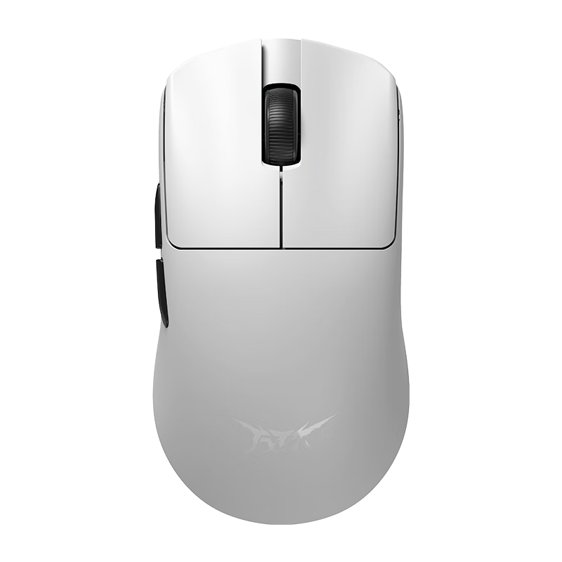 ATK Leikong F1 Wireless/wired Dual-Mode Gaming Mouse, PAW3950 Lightweight Ergonomic E-Sports Office Wireless Mouse Gaming Mouse, F1 PRO White