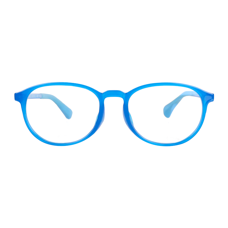 Runzhi Japan Imported Children's Blue Light Blocking Glasses [Hokkaido Blue]