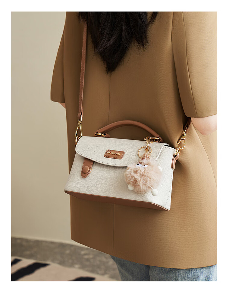 Aokang Women's Handbag, 2026 New Cowhide Small Tote Bag, Light Luxury Crossbody Shoulder Bag, Birthday And 520 Gift for Girlfriend Or Wife 2