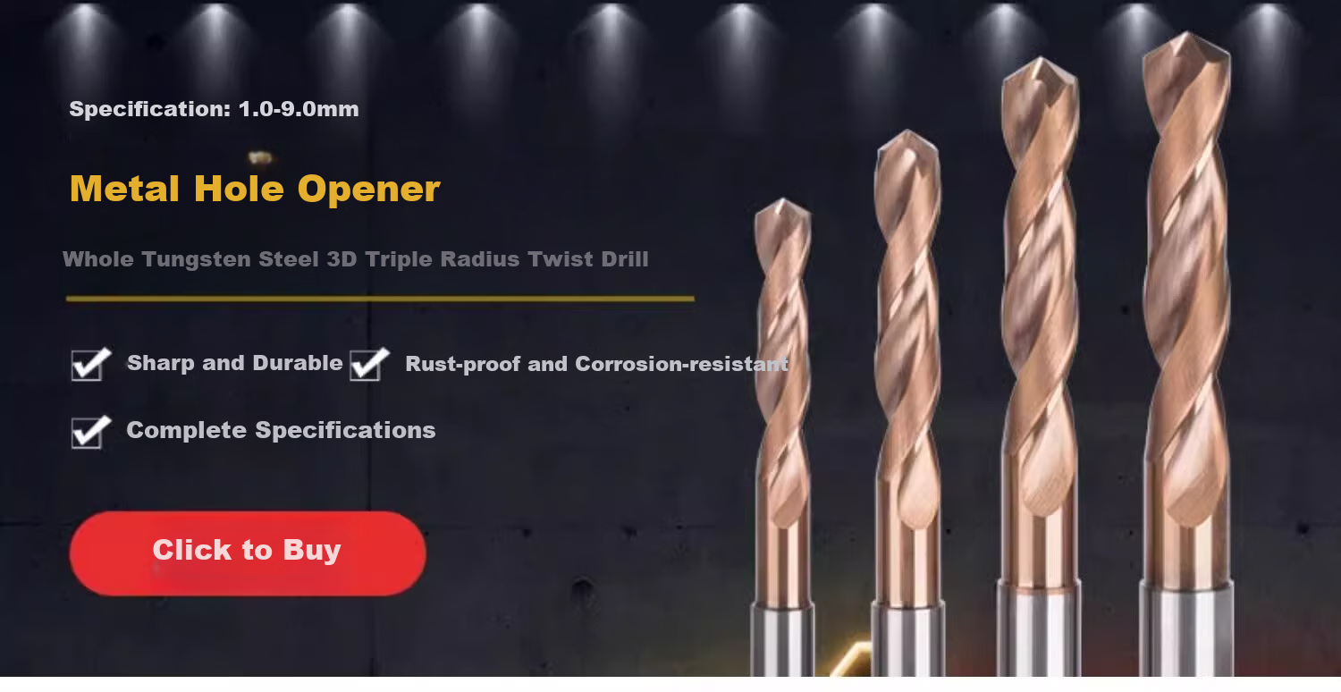 LiDiao Ultra-Hard 65-Degree Carbide Tungsten Steel Twist Drill Bit for Drilling Holes in Steel And Stainless Steel, Specialized Drill Bit 1