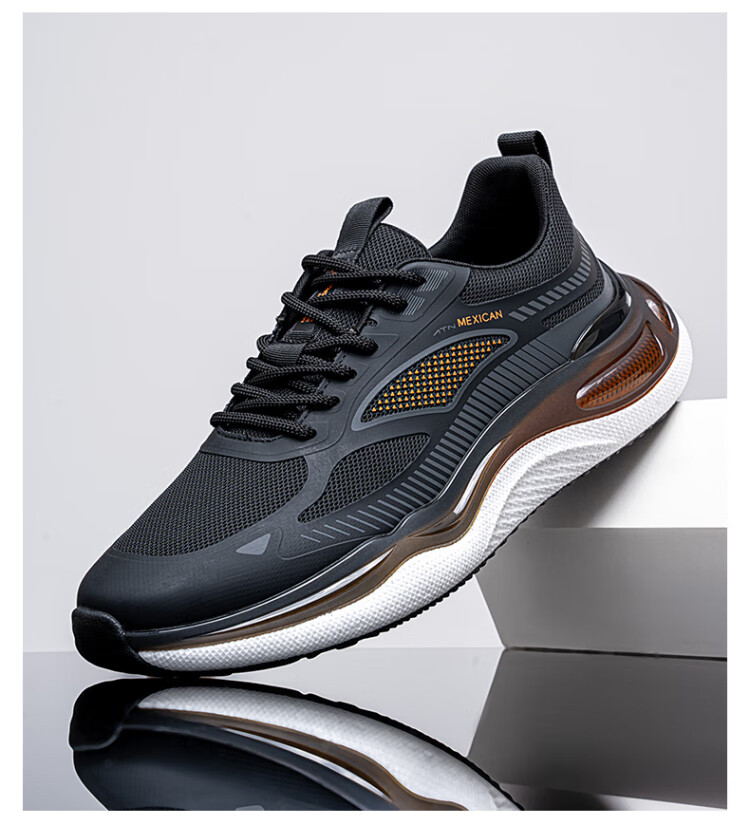 MEXICAN Men's Casual Sneakers Breathable Walking Basketball Running Shoes Beige Size 44 14