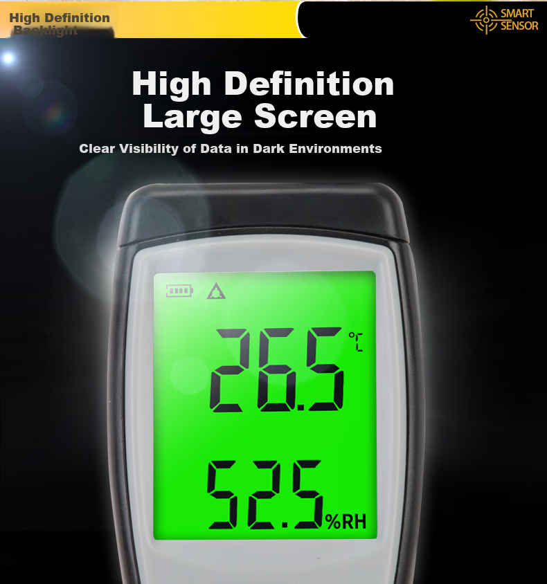 Xima AS847 Industrial-Grade Temperature And Humidity Meter, Environmental Temperature And Humidity Tester, Temperature And Humidity Testing Instrument 5